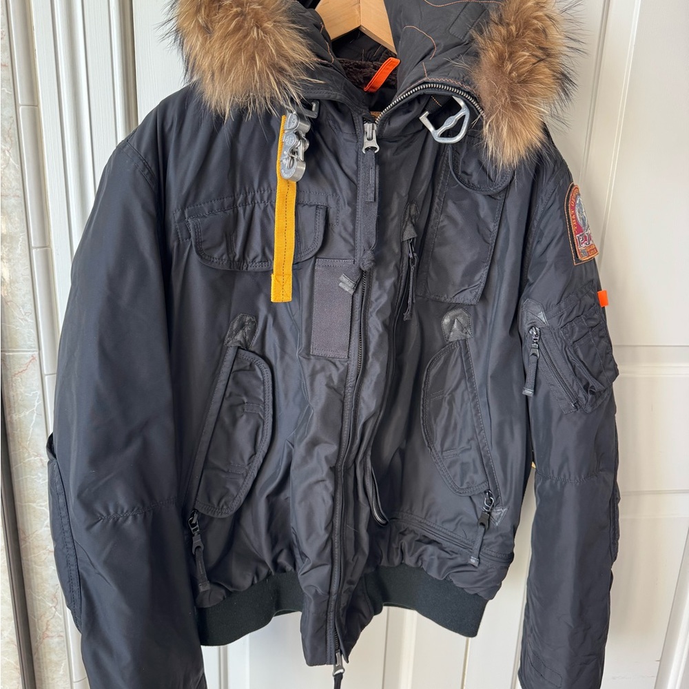 Parajumpers Gobi hooded bomber jacket with down insert
